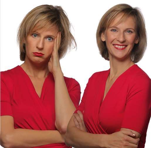 Silvia Doberenz hält allen Lifestyle-Gestressten den Spiegel vor.Foto: Privat