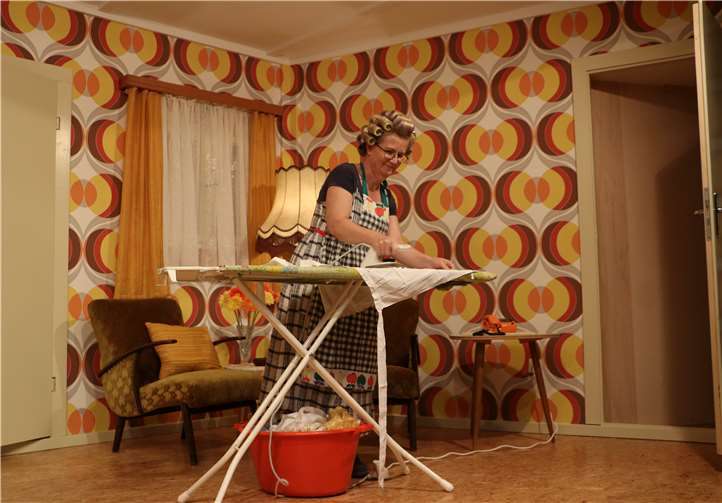 Silvia Fleischer in der Rolle der Trudi Ackermann