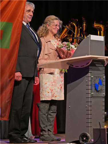 Silvia Strang wurde im Rahmen der diesjährigen Abiturfeier verabschiedet.  Foto: Michael Bertram