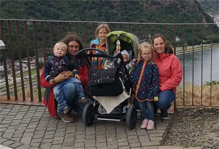 Simon, Martin und ihre Kids. Foto: privat
