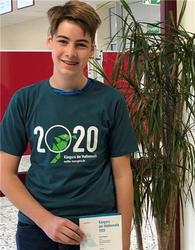 Simon Philipsen wurde Schulsieger. Foto: privat