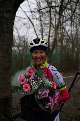 Simone Neher nach der Siegerehrung.  Foto: privat