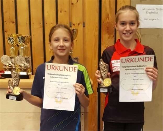 Sina Biernath und Kim Bornschein (v.li.).privat