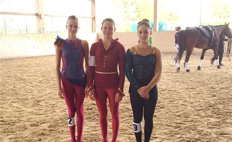 Sina Rückert, Maja Schmitt und Jana Galda.