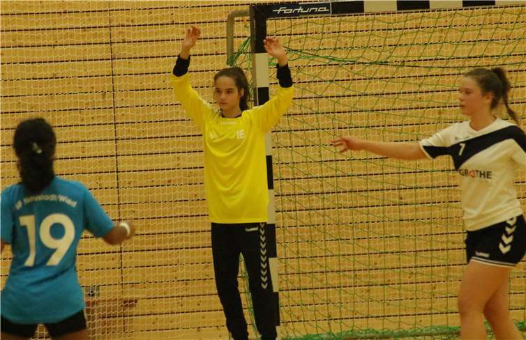 Sinah Hammes zeigte im Engerser Tor eine Klasseleistung.privat