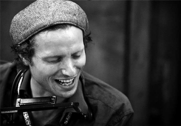 Singersongwriter Daniel del Valle. privat