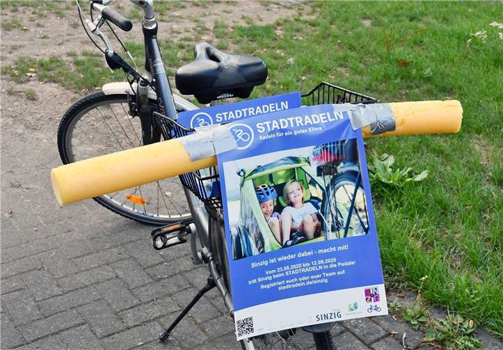 Sinzig ist zum zweiten Mal beim Stadtradeln dabei.