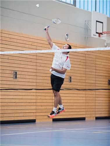 Skender Bunjaku muss hoch hinaus. privat