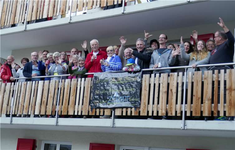 Skifreizeit des Ski-Clubs Monrepos nach Zermatt. Privat