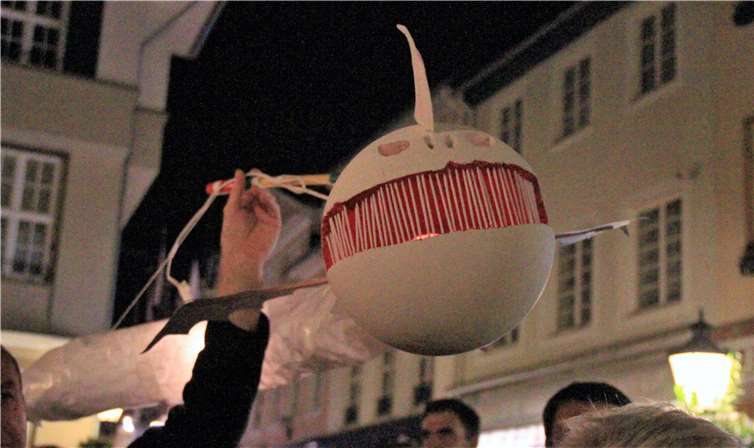 Skurrile Gestalten waren mit St. Martin unterwegs