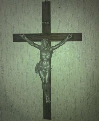 So ähnlich sieht das entwendete Kreuz aus. Privat
