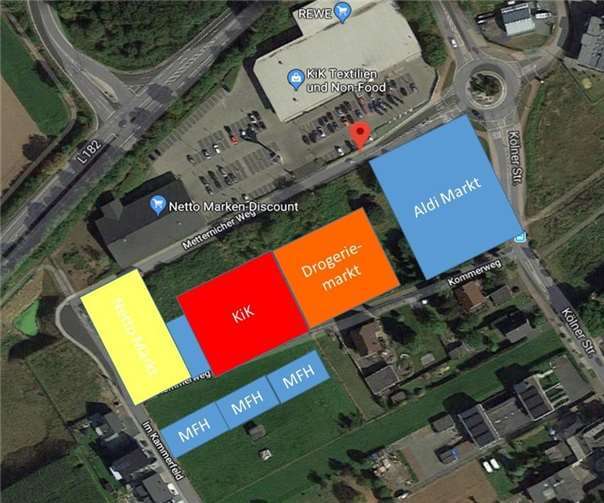 So könnte das neue Nahversorgungszentrum aussehen.privat