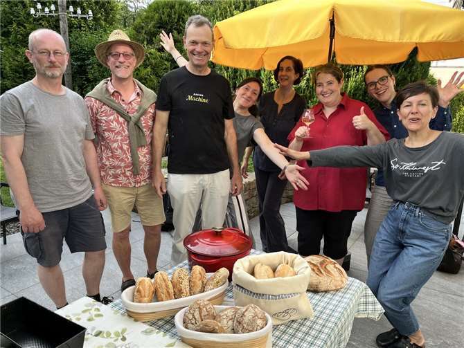 So macht Selberbacken richtig Spaß, lautete das Fazit. Foto: privat