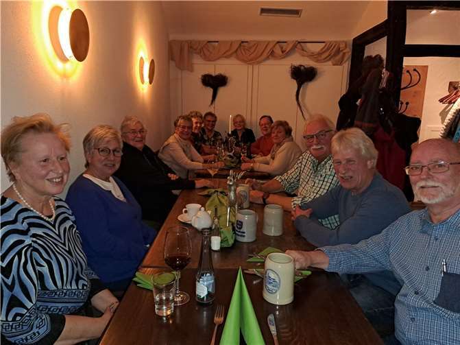 So manches Thema aus Ahrweiler und Umgebung wurde bis zum Ende diskutiert und besprochen.  Foto: privat