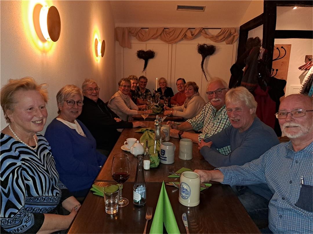 Austausch in harmonischer Runde