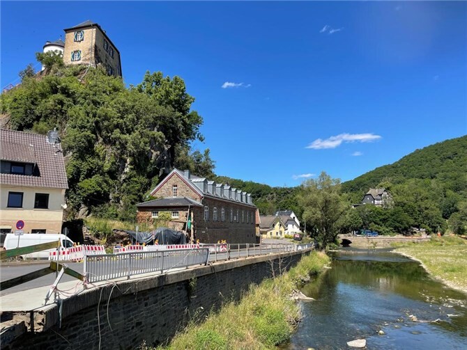 So sah die Ahr in Kreuzberg im Sommer 2022 aus.  Foto: ROB