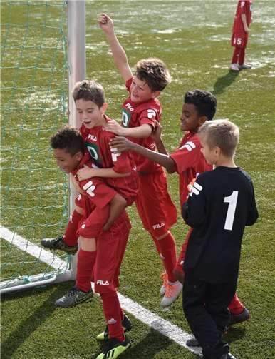 So schön jubeln die Merler.