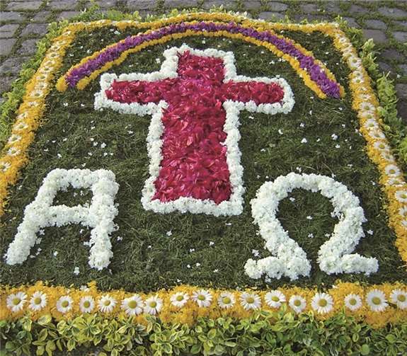 So schön könnte der Brohler Blumenteppich auch dieses Jahr wieder aussehen. privat