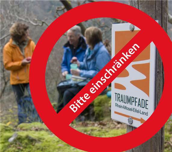 So schön und wandernswert die Traumpfade im Landkreis Mayen-Koblenz auch sind, während der aktuellen Pandemie appelliert die Rhein-Mosel-Eifel-Touristik an Wanderfreunde, den Besuch auf nach Corona zu verschieben. Foto: Kreisverwaltung Mayen-Koblenz