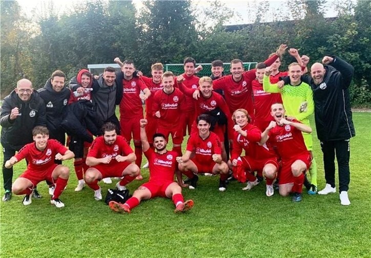 So sehen Sieger aus: Die U23 nach dem Sieg in Saffig.Foto: privat