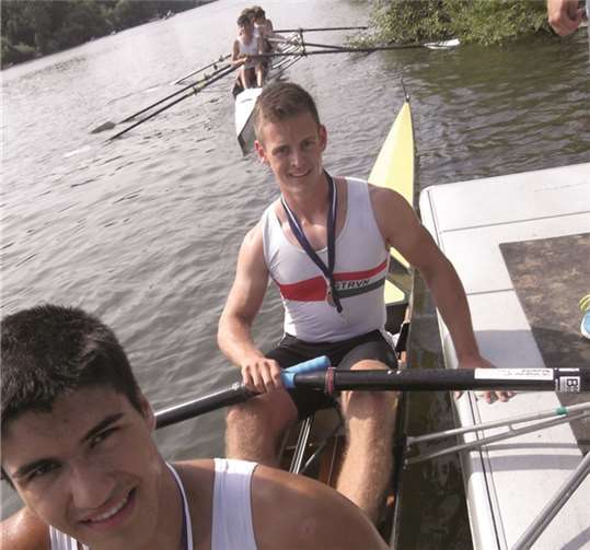 So sehen Sieger aus: Onur Karaca (vorne) und Melvin Hauschild (hinten). GTRV Neuwied