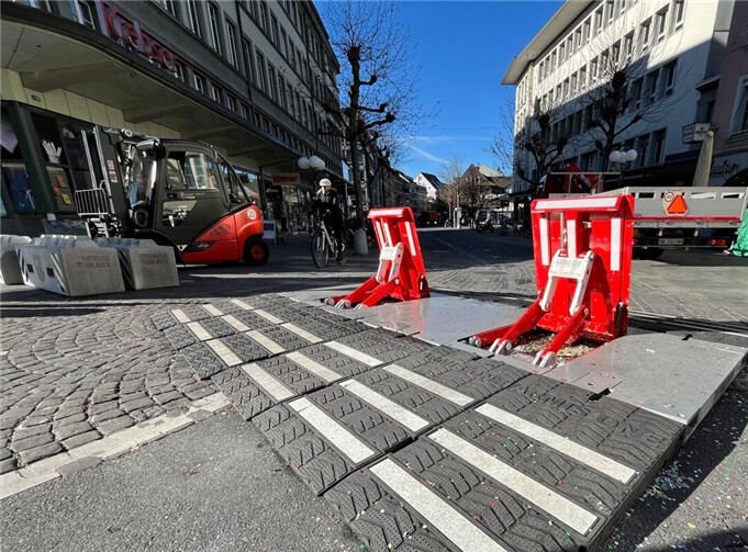 So sehen die Straßensperren vom Typ „Armis One 2024“ aus, die die Stadt Sinzig beschaffen will. Repro: GS