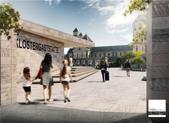 So sieht die Klostergaststätte im Maria Laach ab 2021 aus.