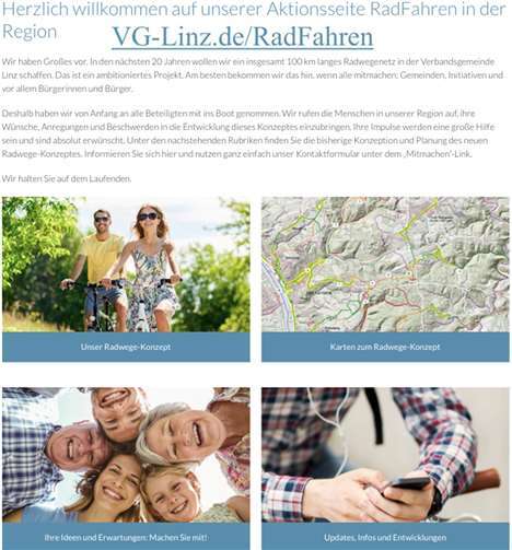 So sieht die Seite im Internet aus. Foto: privat