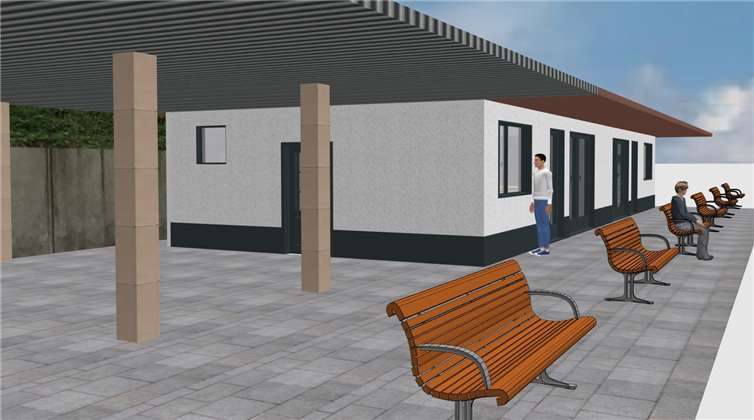 So soll das Vereinsheim aussehen.Quelle: DJK „Wernerseck“ Plaidt