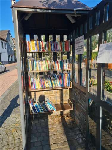 So sollte der Bücherschrank im Idealfall aussehen.