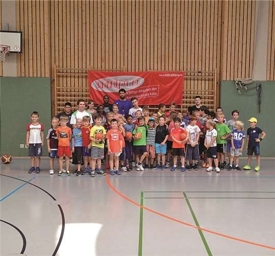 So viele Kids haben am Basketball Schnupper-Camp teilgenommen. privat