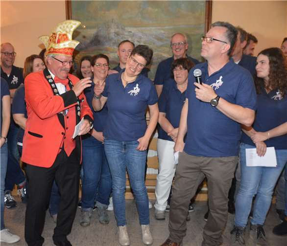 So war´s: Prinzessin Petra I musste erst mal für die Aufgabe begeistert werden.