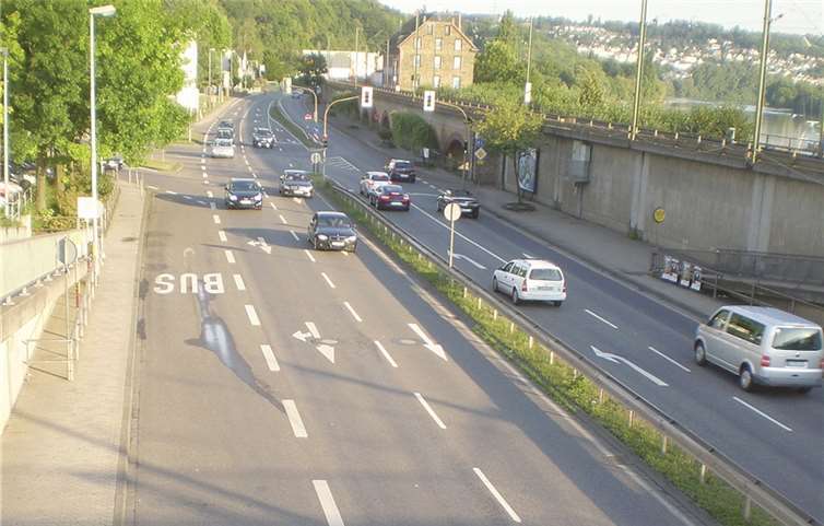 So werden die Vallendarer die B 42 noch viele Jahre erleben.privat