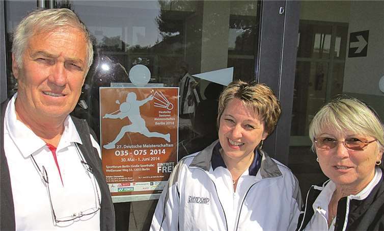 So wie im letzten Jahr möchten die Unkeler Oldies Dieter und Brigitte Prax und Claudia Bauch wieder in Berlin bei der DM dabei sein. privat