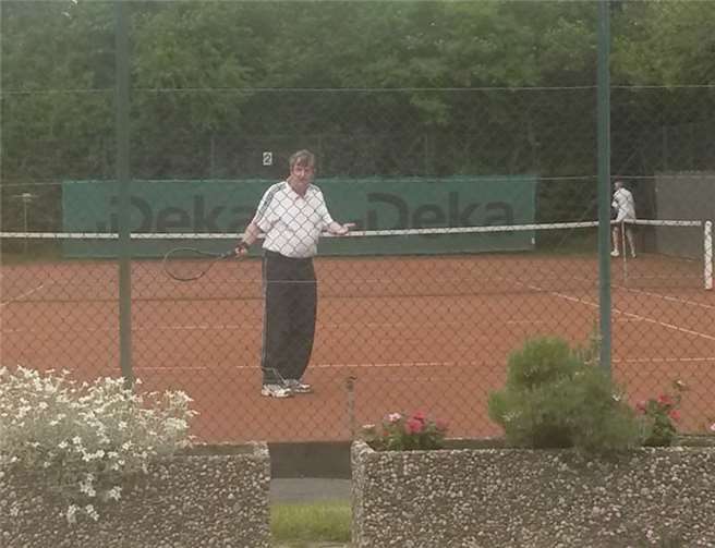 „So wird’s gemacht, habt ihr das gesehen?!“ Werner Stoll ganz abgezockt und wie so oft: siegreich.privat