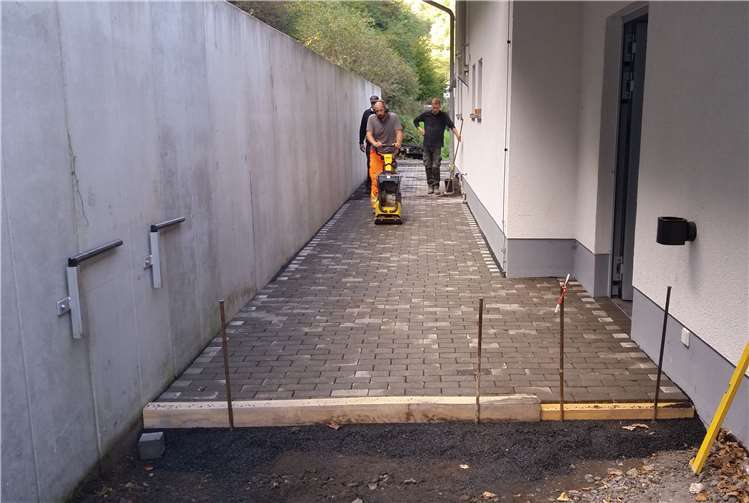 Sobald die Kameraden weitere Pflastervorräte „angesammelt“ haben, wollen sie weiter machen.Foto: privat