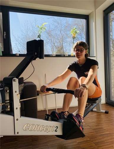 Sofie Siering.Quelle: Rudergesellschaft Lahnstein