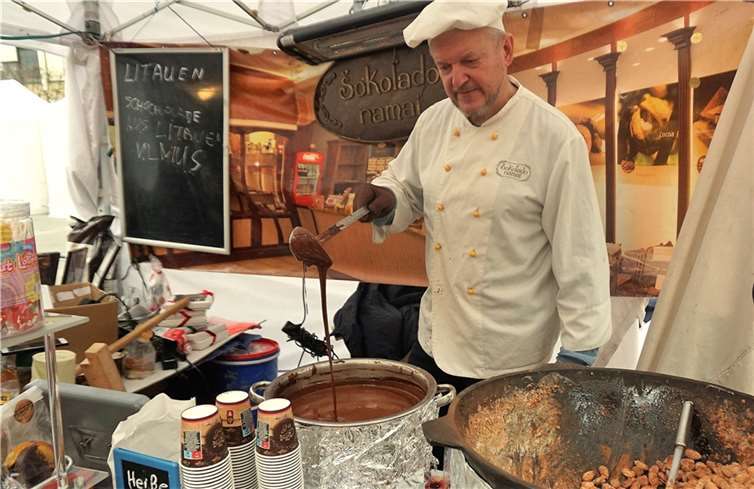 Sogar aus dem fernen Vilnius (Litauen) kamen die Chocolatiers nach Neuwied.  Fotos: FF