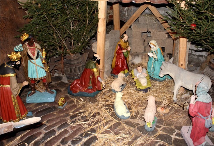 Sogar die heiligen drei Könige waren lange vor Epiphanias am Stall von Bethlehem angekommen.