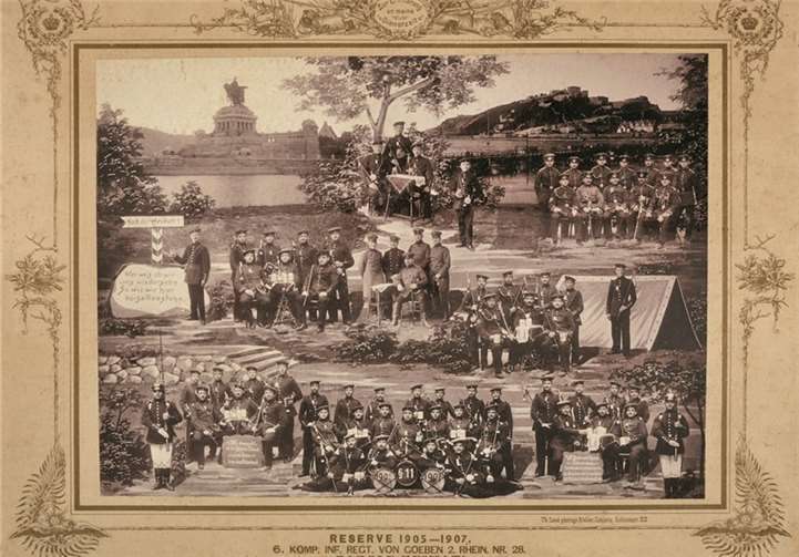 Solche Bilder gehörten zu den typischen Einnahmequellen der Fotografen.GDKE, Ulrich Pfeuffer