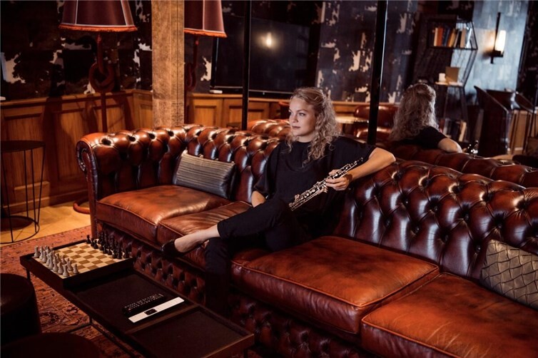 Solistin Marie Tetzlaff ist beim Oboenkonzert d-Moll von Alessandro Marcello zu hören.  Foto: Aline Fournier