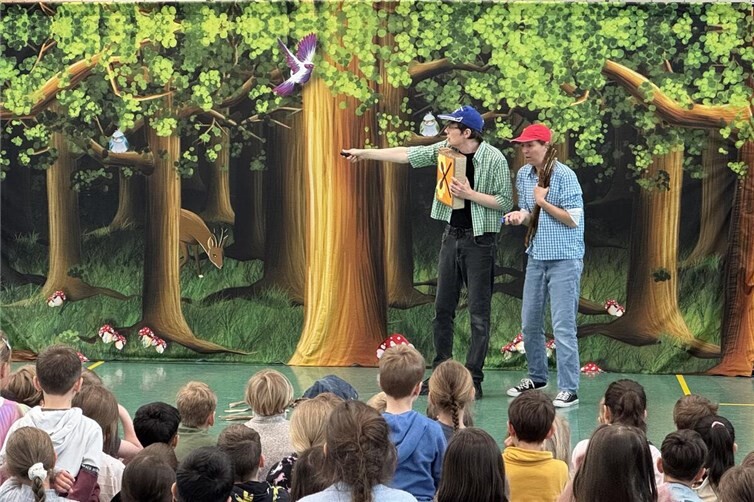 Sollen die Kinder im Wald ein Feuer machen?