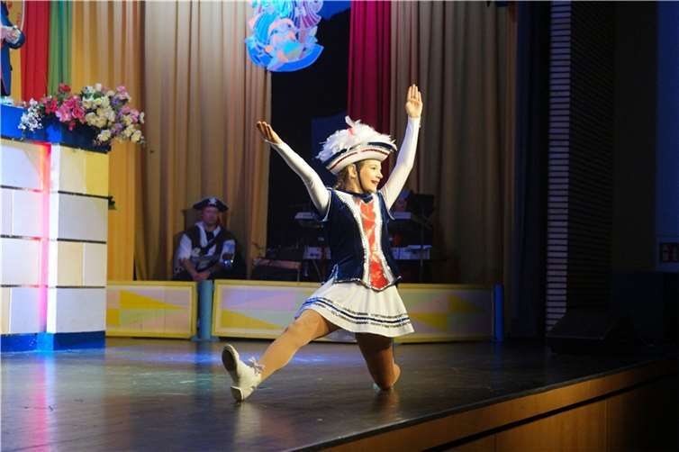 Solomariechen Lena Johannsen trat als Nachfolgerin auf die Bühne und begeisterte das Publikum.