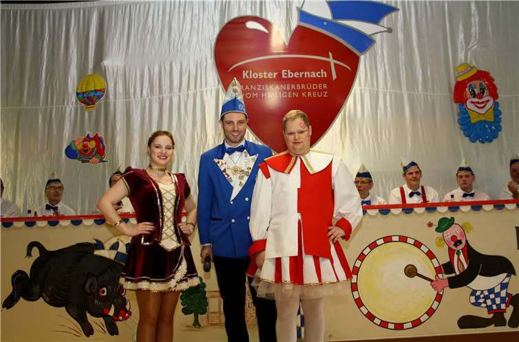 Solomariechen Marie Ostermann und Solomajor Steffen Reuber.