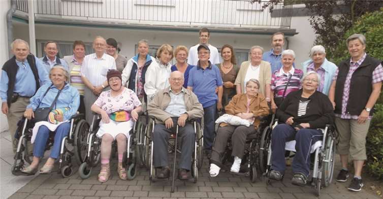 Sommerurlaub der Heimbewohner vom Seniorenzentrum Maranatha an der Mosel.privat