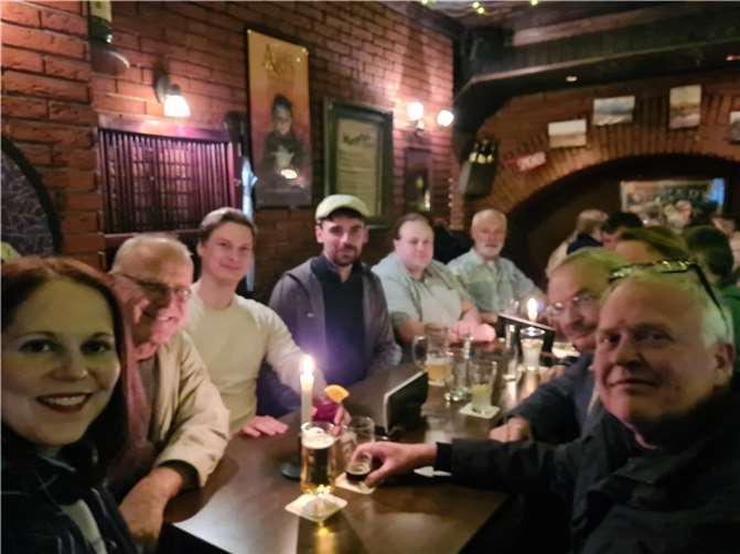 Sonja Bräuer zu Gast beim Stammtisch von Bündnis 90/Die Grünen. Quelle: Team Sonja Bräuer