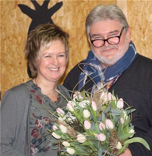 Sonja Weppler mit Peter Siegburger.