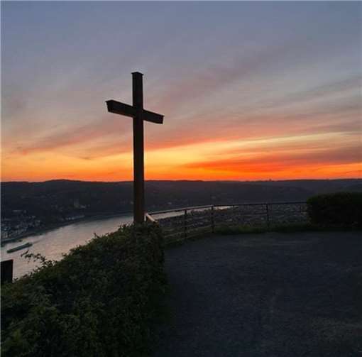 Sonnenuntergang auf der Erpeler Ley.Foto: privat