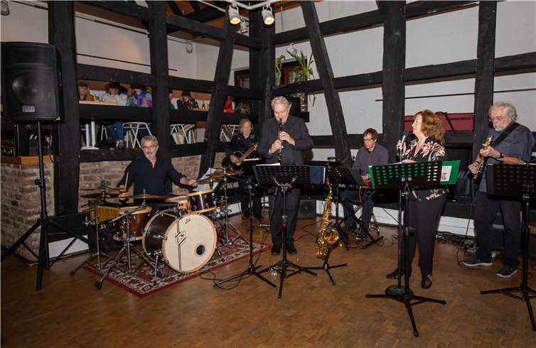 Sonntagsjazz mit der Oldie-GmbH.Fotos: CEW