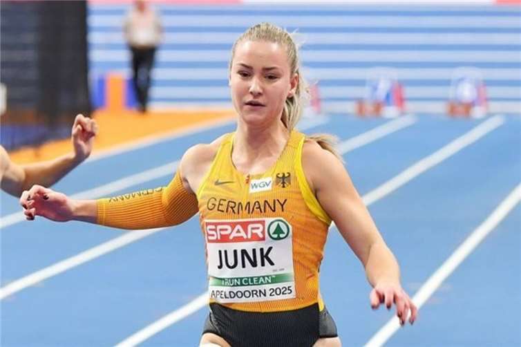 Sophia Junk gab in Madrid ein großartiges internationales Comeback auf der 200-Meter-Strecke. Foto: Iris Hensel